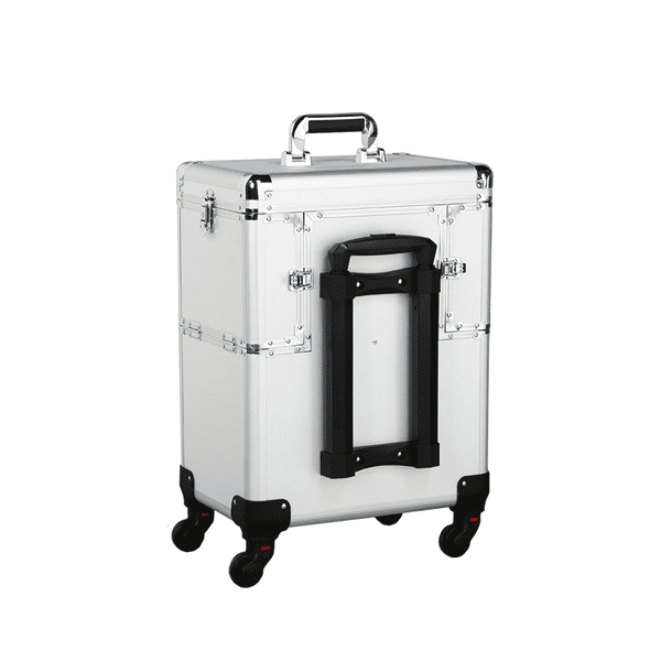 professional rolling makeup train case