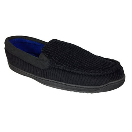 Men's Cord Moccasin Slippers