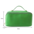 thumbnail image 3 of Bolso cosmético de PU Bolso organizador cosmético de gran capacidad portátil para regalos navideños Likrtyny Cuidado Belleza, 3 of 7