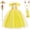 Q98, variant on Princess Dress Costume Girls Costumes Birthday Party Dress up for Girls