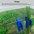 thumbnail image 4 of Water Pipe Holder Fish for Adjustable Plastic Mounting Clips Aquarium Tube Clamp Hose Holders Clip for Tubi, 4 of 9