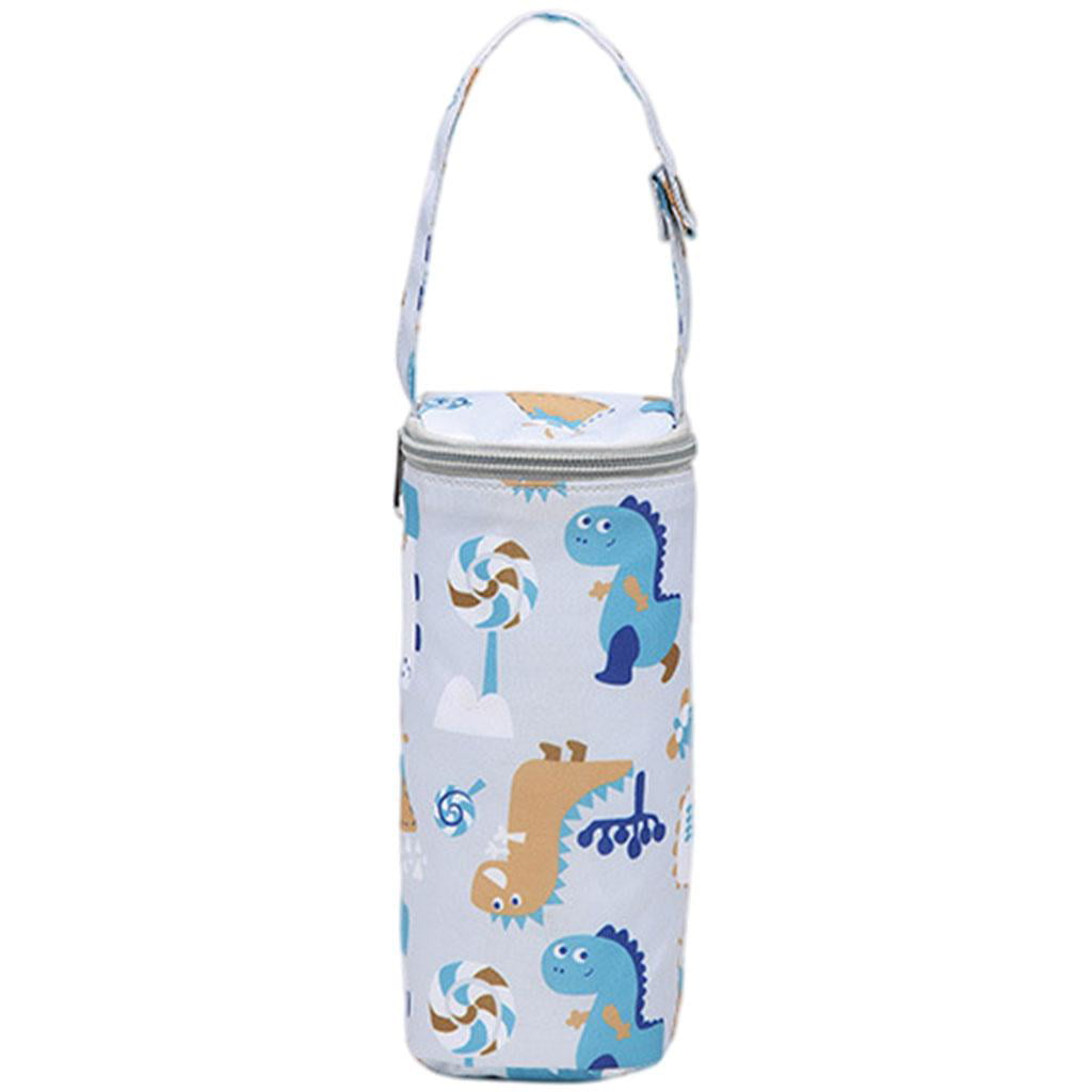 Baby Children Portable Thermal Feeding Insulate Milk Bottle Bag Warmer Cooler Zoo Animal Design 
