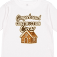 thumbnail image 4 of Inktastic Gingerbread Construction Crew Christmas Boys or Girls Long Sleeve Toddler T-Shirt, 4 of 5