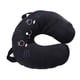 thumbnail image 4 of Cojín De Almohada De Cuello De Viaje De Animales En Forma De U De Algodón PP Suave Para Descanso De Coche De Oficina [gato Negro], 4 of 7