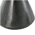 thumbnail image 6 of CosmoLiving by Cosmopolitan 5"W, 8"H Black Aluminum Vase with Varying Shapes, Set of 3, 6 of 14