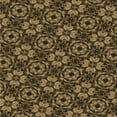 thumbnail image 1 of Ahgly Company Machine Washable Indoor Square Transitional Night Red Area Rugs, 8' Square, 1 of 7