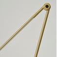 thumbnail image 5 of Brightech Libra LED Floor Lamp - Alexa and Smart Home Compatible - Contemporary Minimalist Standing Lamp - Adjustable Pivoting LED Head with Built-in Dimmer and Color Changing LED - Brass, 5 of 12