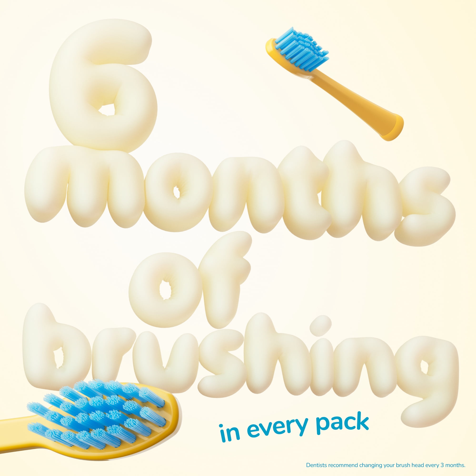Ordo Sonic Kids Battery - Brush Heads - Minions 01 - 2 Pack