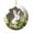 B, variant on Tyidzon Easter Tree Ornaments - 3.1 Inch Acrylic Bunny in Tree Hole Hanging Decoration for Easter Decor Home Car Rearview Mirror Gifts