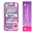 thumbnail image 1 of Rastrillo Schick mujer Quattro Piel Delicada BP4, 1 of 6