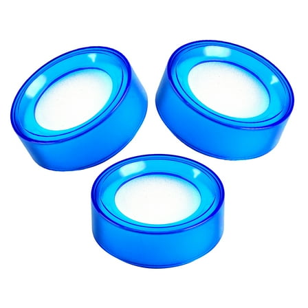LITINKIMI Cash Handling Sponge Blue 3Pcs 2.7x2.7x1In