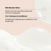 Suave Micellar Infusion 2-in-1 Purifying Shampoo + Conditioner, 28 FL OZ Pump