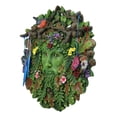 thumbnail image 3 of Colorful Spirit God Celtic Greenman Tree Of Life 3D Hanging Wall Decor Plaque, 3 of 7