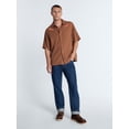 thumbnail image 2 of Kacey Lee Men's Button Up Woven Shirt with Short Sleeves, Sizes S-2XL, 2 of 5