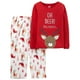 thumbnail image 1 of Pijama 2 pzas Carter´s Child of Mine Rojo Estampado Navideño 3T, 1 of 4