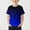 Blue, variant on NAISIBABY T-Shirt for Boys Toddler, Short Sleeve Crew Neck Gradient Summer Casual Graphic Tee Black 4-5T