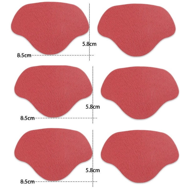 Parche de reparación de agujeros para el talón del zapato, parche de prevención de agujeros para zapatos, almohadillas de reparación para tipos de zapatos y asientos, grandes y pequeños