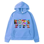 Super Kitties Children Sweatshirt y2k sudadera boy clothes Autumn Fleece pullover Casual Jacket anime hoodies clothes girls