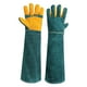 thumbnail image 3 of Guantes de 60 cm de largo para manipulación de animales, resistentes a arañazos, gruesos, accesorios profesionales, protección extendida para el anteb, 3 of 9