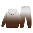 thumbnail image 5 of Kiijoy Boys Hoodie Set Cozy Hooded Sweatshirt Jogger Sweatpants Outfits, Size 2-14, 5 of 5
