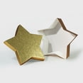 thumbnail image 2 of Geoto Creative Star Shaped Glitter Golden/Silver/Red Retail Products Packaging, Cardboard Present Gift Box with Lid(Golden), 2 of 4