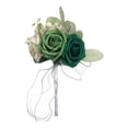 thumbnail image 1 of Ramos de dama de honor, ramo de novia, elegantes rosas de seda, flores artificiales, boda Estilo A, 1 of 9
