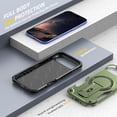 thumbnail image 3 of Decase Magnetic Case for Apple iPhone Air,Hard Hard PC+TPU Dual-Layer Hybrid Case with Stand, Compatible with Mag-Safe,Built in Kickstand, Military Grade Drop Protection Shockproof Case,Armygreen, 3 of 7