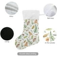 thumbnail image 3 of Coolnut Mushroom Christmas Stocking Personalized Large Candy Stocking, Xmas Stockings Decoration Hanging Gift for Family Holiday Party Ornaments Decor Fireplace, 3 of 7