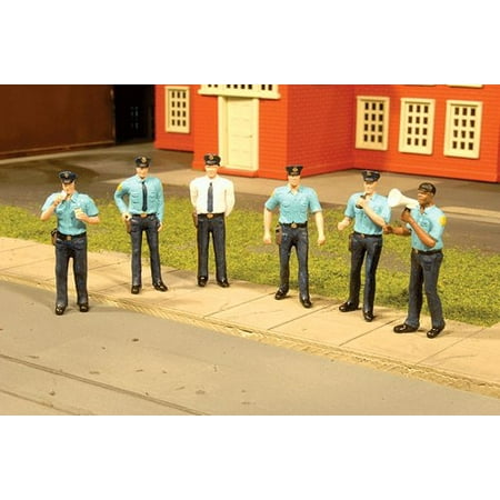 - Bachmann 33104 HO Scale Police Squad (6pcs/pk)
