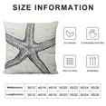 thumbnail image 5 of YINGXI Double-sided Cushion Covers /// Decorative Pillowcases for Sofa (Beige) 20x20in, 5 of 5