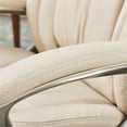thumbnail image 4 of Serta Chaise de Direction Pivotante pour Bureau at Home Works, Ivoire, 4 of 11