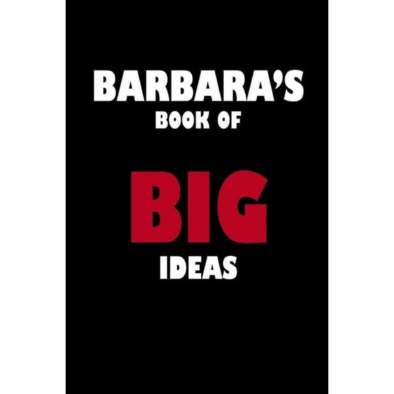 Barbara's Book of Big Ideas, (Paperback)