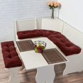 thumbnail image 4 of Greendale Home Fashions Coussin de Coin Cuisine Hyatt, Ensemble de 4 Pcs, Marron, 4 of 4