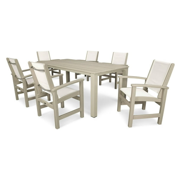Get Polywood Reg Coastal 7 Piece Harvest Dining Set Seats 6 For iPhone Wallpaper Polywood Reg Coastal 7 Piece Harvest Dining Set Seats 6 Free