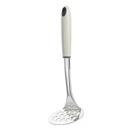 

Hloma Potato Masher Rust-proof Heavy Duty Food Grade Convenient Mashed Smooth Mashed Potatoes Crusher Kitchen Supplies