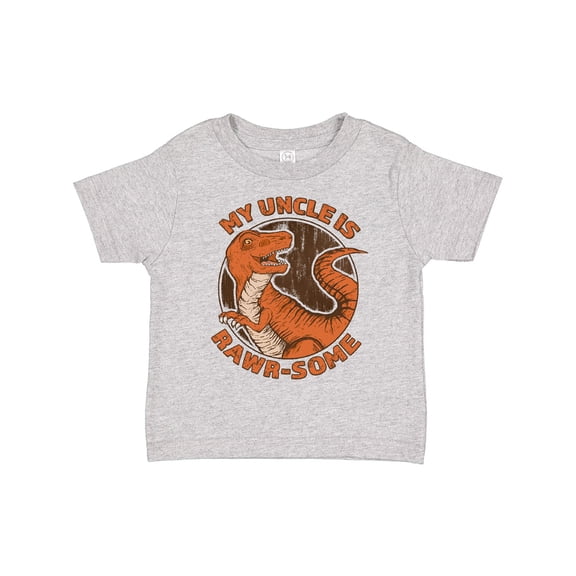 Inktastic My Uncle is Rawr-some Boys or Girls Toddler T-Shirt
