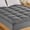 Gray, variant on Sonive Ultra Thick Mattress Topper Twin, Pillow-Top Box Quilted Pad with Premium 1000gsm Alternative Filling, White