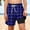 Blue, variant on Frnrwgo Boys Beach Shorts 2 Layer with Pockets Loose Elastic Drawstring Summer Casual Fashion Sports Shorts