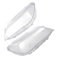 thumbnail image 1 of Ofertas Únicas 1 Par de Cubierta de Lente de Faro Frontal Izquierda Derecha para BMW 740i 2011-2012 No.63117228423 PC Claro, 1 of 7