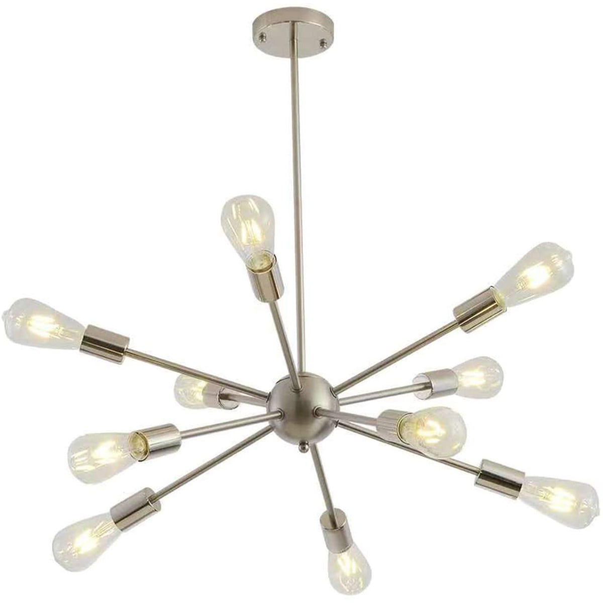 8/12 Light Modern Industrial Sputnik Ceiling Chandelier Pendant Lighting Fixture 