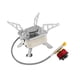 thumbnail image 5 of Estufa de gas para acampar Estufa de campamento Utensilios de cocina portátiles Mini Estufa para mochileros Quemador único para picnic, Suministros de Adaptador de tubo blanco DYNWAVEMX estufa de campamento, 5 of 8