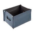 thumbnail image 2 of Caja de almacenamiento portátil, cesto para ropa, mantas, contenedores de almacenamiento, organizador de artículos diversos Azul, 2 of 9