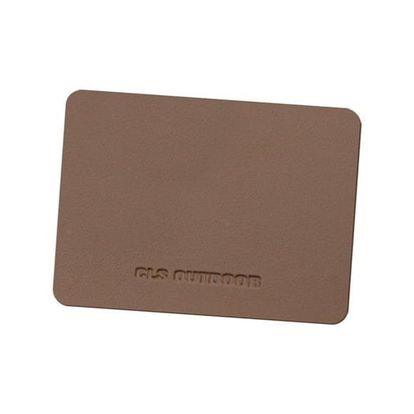 Tapete de mesa de cuero PU, cubierta de mesa, tapete de escritorio con aislamiento térmico, almohadilla de mesa portátil Marrón 275cmx19cm