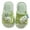 t-328Green924, variant on CAIVO Girls Shoes Boys Kids Home Slides Indoor Floor Cute Cartoon Soft Comfortable Non- Linen Slipper Cute Solid Color Sandals for Children