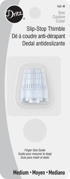 Dritz Slip-Stop Thimble, Size Medium