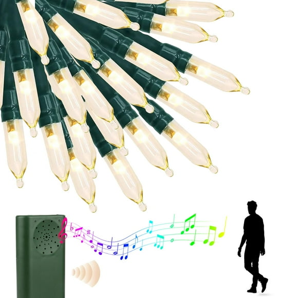 Cadena de luces Green Convenience, 10 m, 100 LED, música impermeable