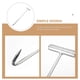 thumbnail image 3 of Manhole Hook Door 50cm Lifting Hook Well Cover Lifter T Shaped For Lifting, 3 of 3