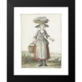 thumbnail image 2 of Paulus Constantijn la Fargue 19x24 Black Modern Framed Museum Art Print Titled - Scheveningen Fish Runner (1775), 2 of 5