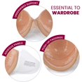 thumbnail image 3 of Women's Strapless Self Adhesive Bra Reusable Backless Sticky Push Up Bra Invisible, 3 of 6