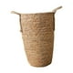thumbnail image 4 of Cesta de mimbre tejida para plantas, cesta de almacenamiento para macetas, forro de PP para dormitorio. Talla L, 4 of 9
